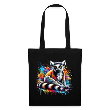 Lemur - Tote Bag - black - Front