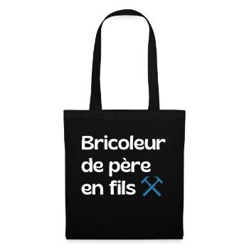 Handyman from father to son - dad gift - Tote Bag - black - Front