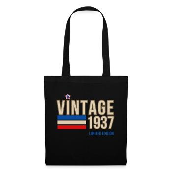 Vintage 1937 limited edition - Tote Bag - black - Front