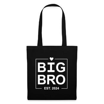 Big Bro Est 2024 - Tote Bag - black - Front