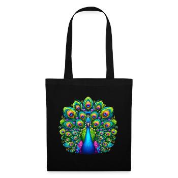 Peacock - Tote Bag - black - Front