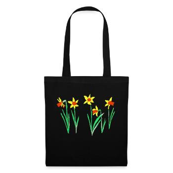 Daffodils - Tote Bag - black - Front