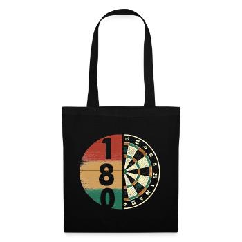 Darts Dart Dartboard Dartboard Dart Player - Tote Bag - black - Front