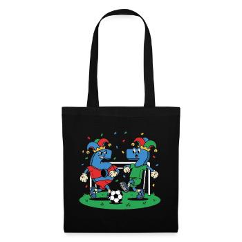 67 Six Seven Costume Carnaval Football Italie Mème - Sac en tissu - noir - Devant
