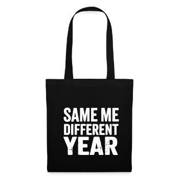 Même moi, une autre année - Sac en tissu - noir - Devant