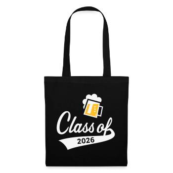 Promotion 2026 (Promotion diplômée / Bière / 2C NEG) - Sac en tissu - noir - Devant