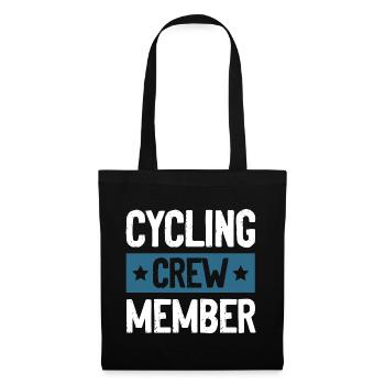 Cycling Crew - Stoffbeutel - Schwarz - Vorne