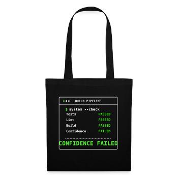 System Check Build Pipeline DevOps IT Gift - Tote Bag - black - Front