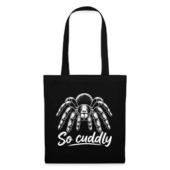 Ami araignée - Sac en tissu - noir - Devant