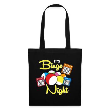 Bingo - Stoffbeutel - Schwarz - Vorne