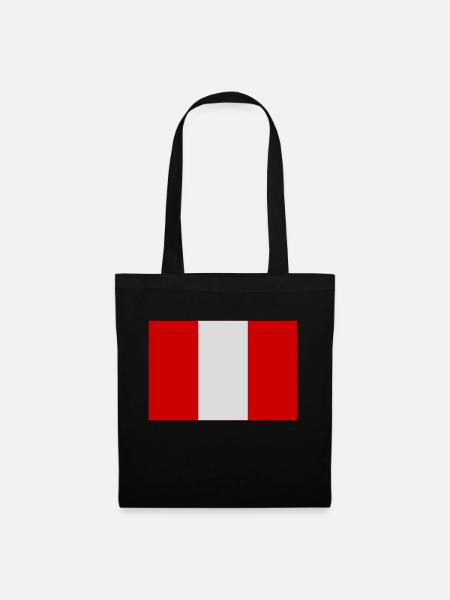 Pérou - Sac en tissu - noir