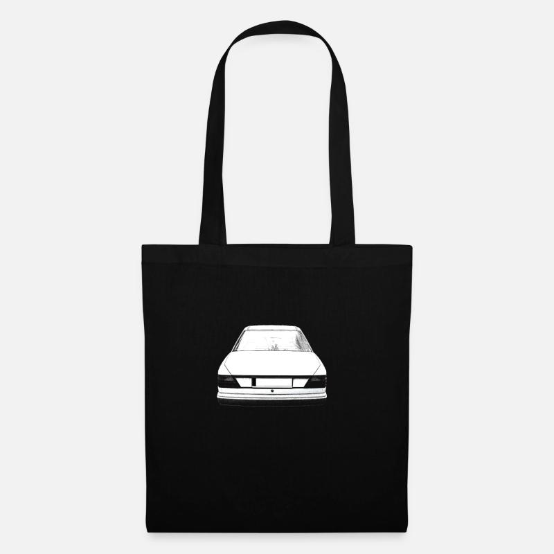 w124 back - Stoffbeutel - Schwarz