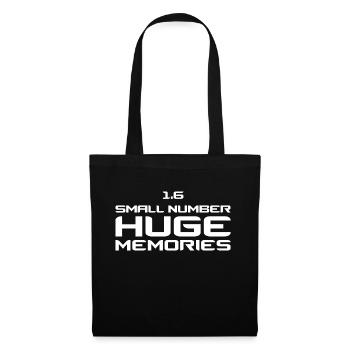 1.6 Small Number Huge Memories - Tote Bag - black - Front