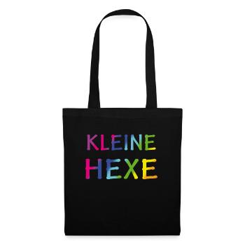 kleine hexe - Stoffbeutel - Schwarz - Vorne