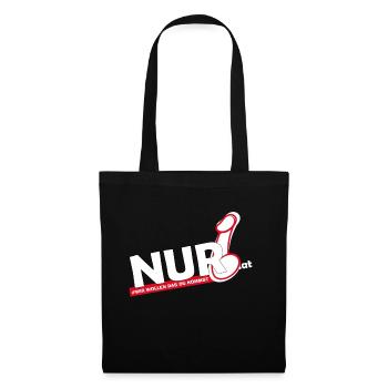 NUR6 LOGO NOUVEAU - Sac en tissu - noir - Devant