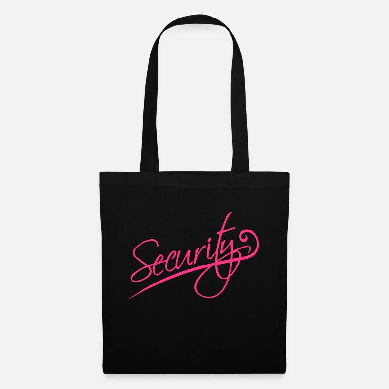 Security - Stoffbeutel - Schwarz