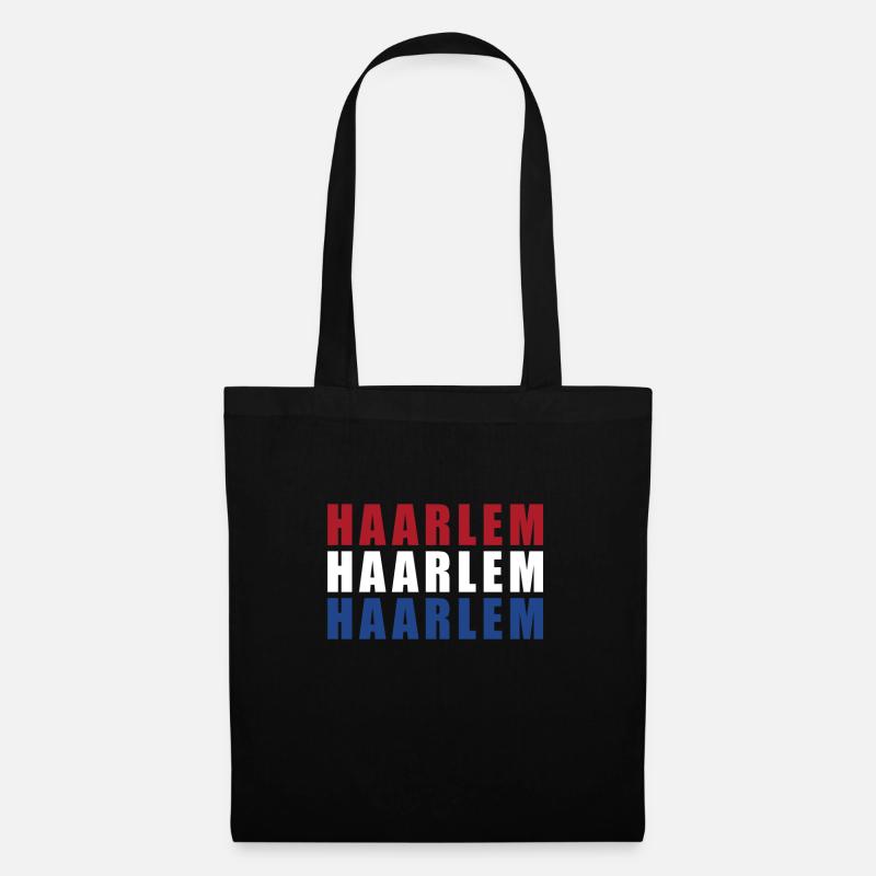 HAARLEM - Sac en tissu - noir