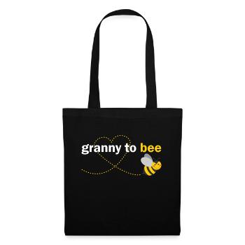 Granny to bee - Tote Bag - black - Front