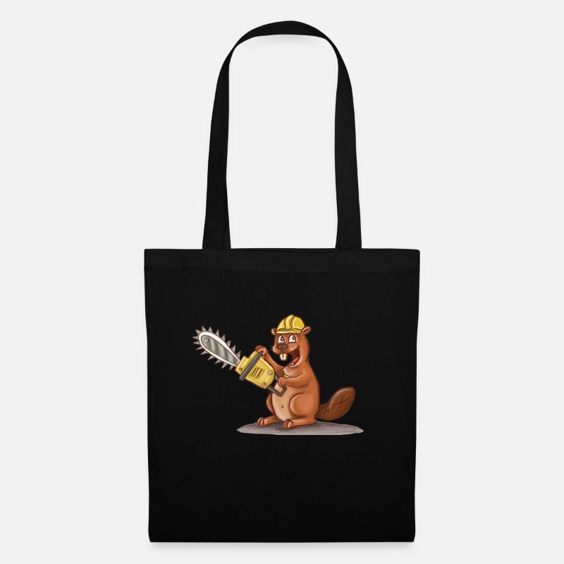Castor - Sac en tissu - noir