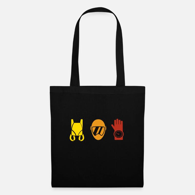 Skydiver - Skydiving - Tote Bag - black