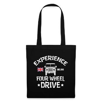 Expérience Landy à quatre roues motrices - Sac en tissu - noir - Devant