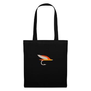 Fly fishing fly fly fishing symbol nymph - Tote Bag - black - Front