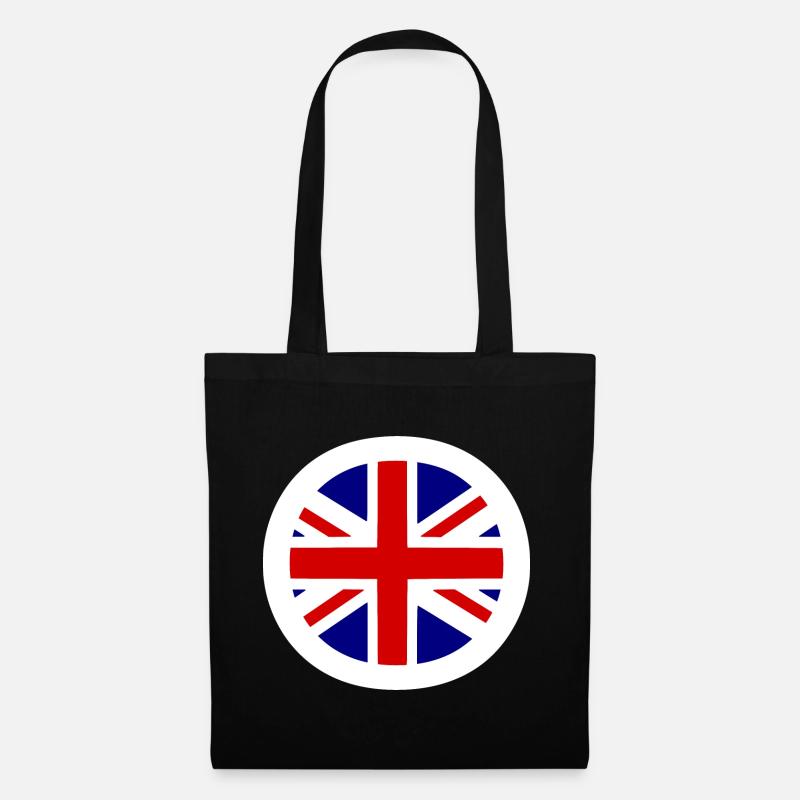 Union Jack - Tote Bag - black