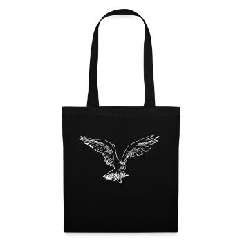 Aigle - Sac en tissu - noir - Devant
