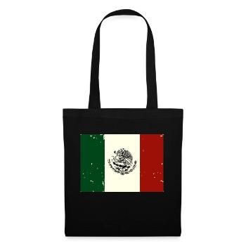Mexique - Sac en tissu - noir - Devant