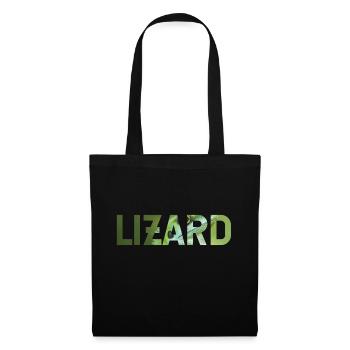 Lizard - Tote Bag - black - Front