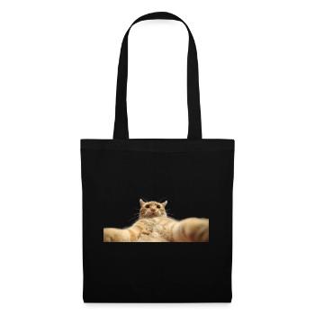 Selfie chat - Tote Bag - black - Front