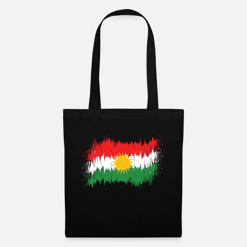 Kurdistan ByTheManzanitas - Stoffbeutel - Schwarz
