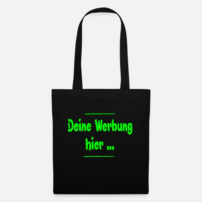 werbung - Stoffbeutel - Schwarz