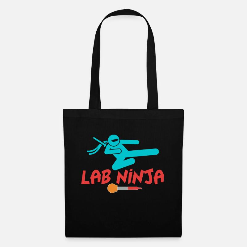 LAB NINJA - MEDICAL LAB TECHNICIAN - Tote Bag - black