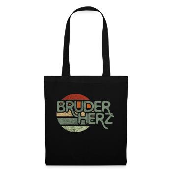 Bruderherz by the Manzanita`s - Stoffbeutel - Schwarz - Vorne