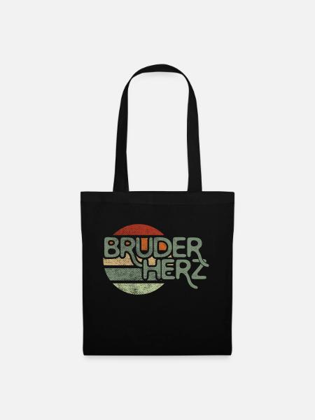 Bruderherz by the Manzanita`s - Stoffbeutel - Schwarz