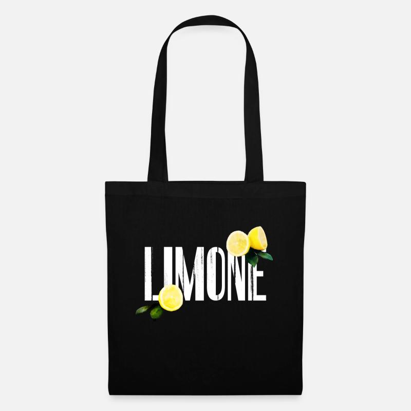 Limone Light - Sac en tissu - noir