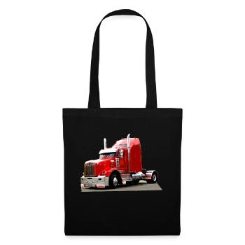 American retro truck - Tote Bag - black - Front