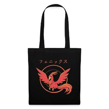 Kawaii Phoenix - Tote Bag - black - Front