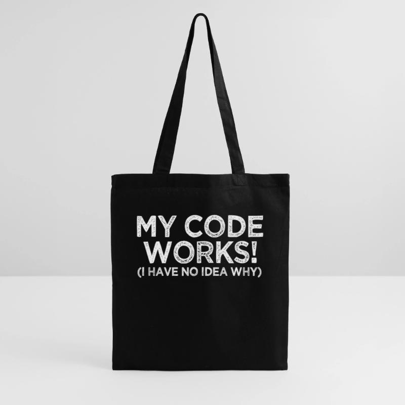 my code work programming Tote Bag