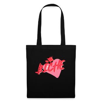 Biche - Sac en tissu - noir - Devant