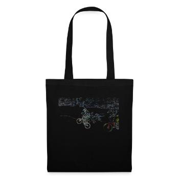 bmx - Tote Bag - black - Front