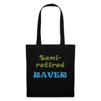 raver - Tote Bag - black - Front