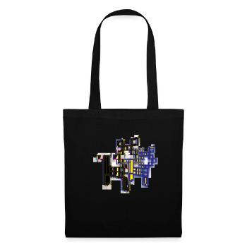CAT QUATORZE - Sac en tissu - noir - Devant