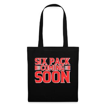 Six Pack Coming Soon 29 - Stoffbeutel - Schwarz - Vorne