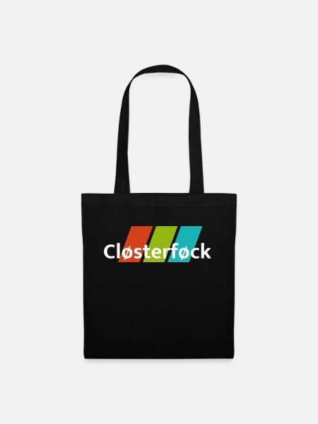 Clösterföck - Stoffbeutel - Schwarz