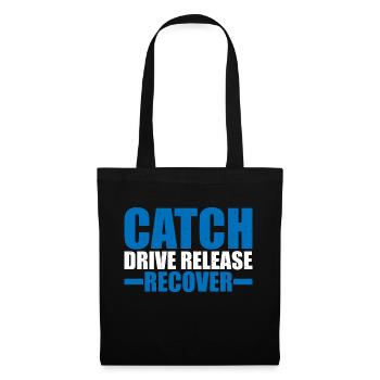 Catch Drive Release Recover 9 - Tote Bag - black - Front