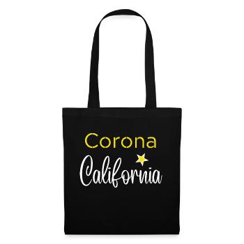 Corona California - Sac en tissu - noir - Devant