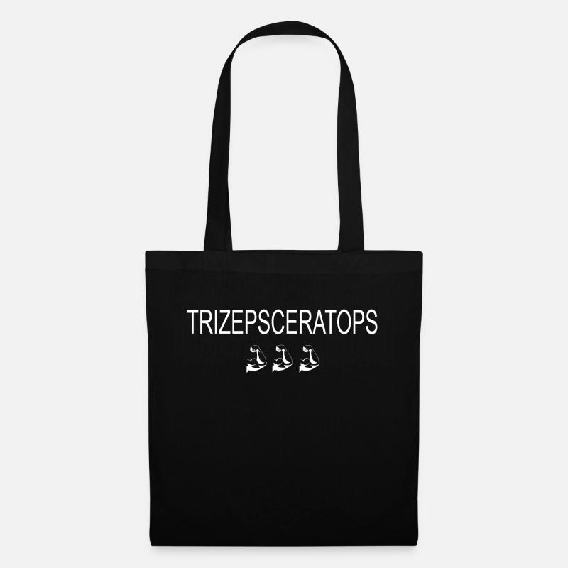 Trizepsceratops - Stoffbeutel - Schwarz