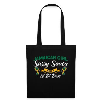 Jamaica Jamaican Flag Gift - Tote Bag - black - Front